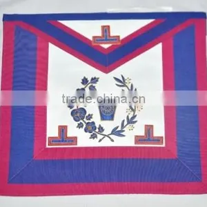 Mark Grand Officers Apron,Wreath Embroidered Apron thumbnail-1