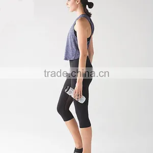 Factory Wholesale Hot Sale Racerback Singlets Gym Vest Yoga Wear Women thumbnail-3