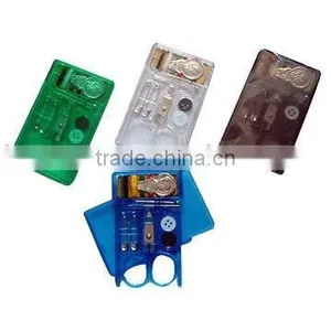 Retangle Sewing Kit/Credit Card Size Sewing Kit thumbnail-1