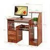 Modern Simple Wood Office Desks Computer Table Size 100 * 49 * 92cm DX-8513B thumbnail-1