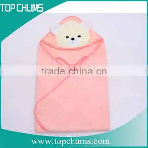 High Quality Lovely Animal Cotton Bath Baby Hooded Towel thumbnail-4