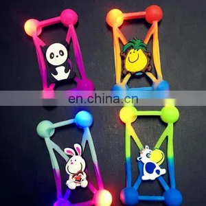 LED General Cell Phone Case 3D Cartoon Character Mobile Phone Case Silicone thumbnail-1