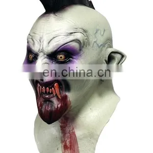 Zombie Punk Mask Skate Or Die Gnarly Grinder Monster Skull Skeleton Mohawk Biker thumbnail-1