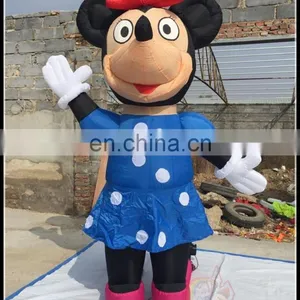 Best Quality Inflatable Minnie Mouse Cartoon Model Advertising Custom Minnie Cartoon On Sale thumbnail-1