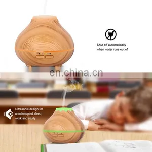 150ml 14 Color Lights Wood Grain Cool Mist Humidifier ,Aroma Essential Oil Diffuser thumbnail-5