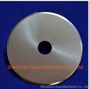 Carbon Steel Round Non-woven Cutting Knife Blades And Knives Carbon Steel Round Non-woven Cutting Knife Blades, Shenzh thumbnail-1