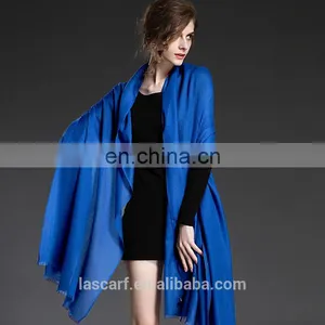 Soild Color Wool Scarf for Women in Winter thumbnail-2