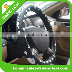 Eco Friendly Customize Design Soft Silicone Car Steering Wheel Cover for Girls thumbnail-3