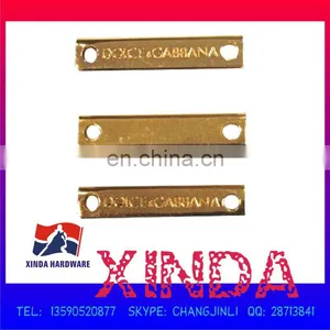 41 x 8mm Blinder Clip, Made of Brass, Sank Logo With Plated Finish, OEM Orders Are Welcomed thumbnail-1