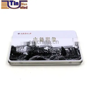 Square Colored Stripes Design CD,VCD,DVD,HD-DVD,Blue-ray Disc Tin Box thumbnail-1