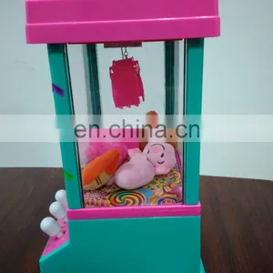 2018 Hot-sale Mini Claw Machine Toy Wholesale Claw Crane Machine With LED Light and Music for Kids thumbnail-2