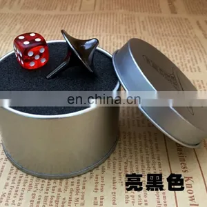 Metal Alloy Spinning Top Key Chain With Logo Spinning Top Toys Keychain Promotional Gifts for Adults and Children thumbnail-5