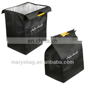 Xl Insulated Recycled P.e.t. Shopping Bag With Reflective Lined Interior thumbnail-1
