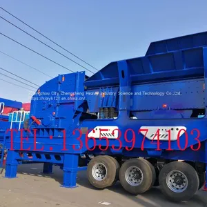 Mobile Station for Crushed Stone, Sand Making and Construction Waste thumbnail-3