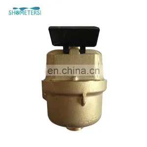 DN20 Volumetric Rotary Piston Water Meter Used in County Public Clean Water Supply thumbnail-1