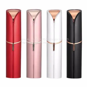 Portable Painless Face Lipstick Mini Lady Womens Facial Hair Remover Electric Epilator thumbnail-3