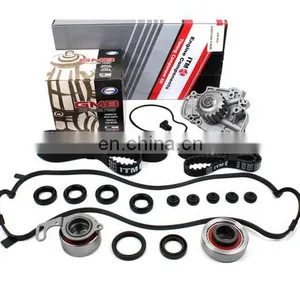 Timing Belt Kit Water Pump Fit Cover Gasket 2.2 2.3 Honda Accord F22B1 F23A TS26244/ITM244/CPW9688 CPW5057/TCKWP244 thumbnail-2