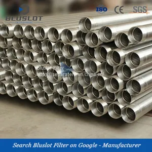 Supplier Stainless Steel 316 Johnson Water Well Wrap Screen thumbnail-1