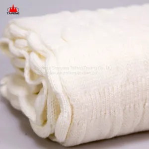 Super Soft Striped Pattern Organic Baby Knit Shawl Bed Blanket thumbnail-2