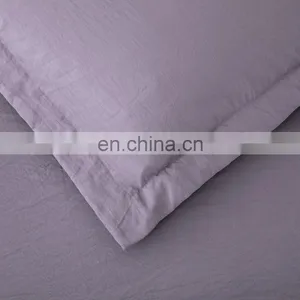 Naturelife Washed Duvet Cover Set 90x90 Full Queen Size With Zipper Closure Ultra Soft Hypoallergenic Comforter Cover Sets 3pcs thumbnail-5