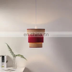 Top Sale Living Room Red Indoor Lighting Ceiling Hotel Modern Pendant Lamps for Home Decor thumbnail-1