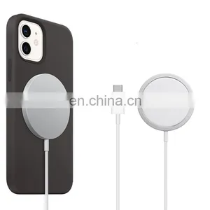 15W Magsafe Chargers Magnetic Wireless Charger For Iphone 12/Samsung S Series Type C Quick Charging Charger thumbnail-2