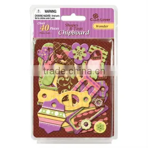DIY Art & Craft Shapes & Tags Chipboard Scrapbook Decor thumbnail-6