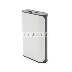 Factory High Quality Dual Ports Power Bank LED Screen Display 4000mah USB Port Plastic Power Charger thumbnail-1