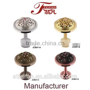 JCB312 ABCD Metal Curtain Tiebacks Double Hook thumbnail-6