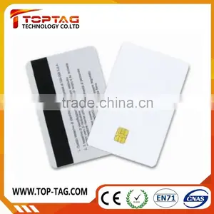 ISO7816 Contactless Smart CPU Card With Magnetic Stripe thumbnail-3