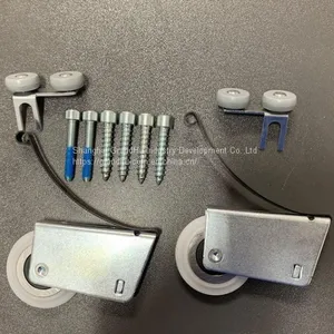 Asymmetric Top Rollers Sliding Door Rollers Set thumbnail-1