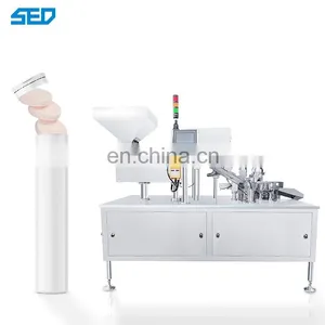Effervescent Tablet Tube Filling Sealing Capping Machine thumbnail-1
