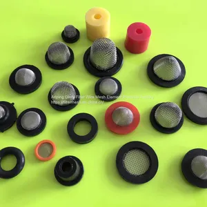Rubber Hose Washers With Filter Screen Use for 3/4 Inch Garden Hose and 5/8 Inch thumbnail-5