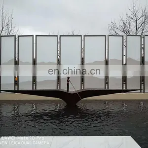 2021 Hot Sale Fabric Sandwich Laminated Glass With Customized Size thumbnail-3
