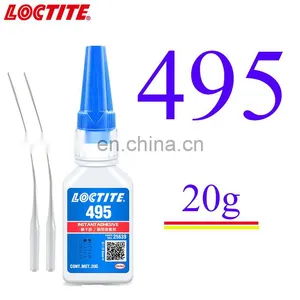 20g Loctiter 495 496 498 Glue Strong Universal Instant Bonding Plastic Rubber Transparent Repair Super Fast Drying Adhesive thumbnail-2