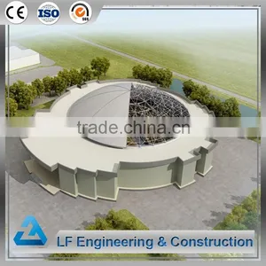 Top Quality Metal Dome Space Frame Function Hall Design thumbnail-1