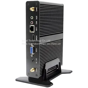 Cheap Fanless Mini PC Intel i3 7167U i5 4200Y Windows 10 Barebone System PC Unit Desktop Computer Linux HTPC VGA HDMI WiFi 6*USB thumbnail-5