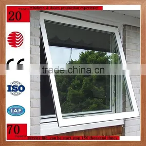 Aluminum Top Hung Double Glazing Awning Windows thumbnail-1