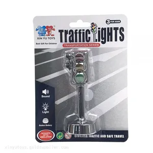 XINYU Traffic Light Toy Sound And Light Best Educational Gift For Children Tranportation Series thumbnail-1