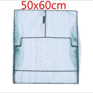 Bird Nets Humane Traps Sparrow Bird Pigeon Quail Humane Live Catching Bird Cage Size 50x60cm thumbnail-2