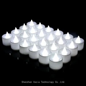 Box-Packed Tealight Candles, Flameless LED Battery-Powered Flickering for Wholesale & Gifting thumbnail-4