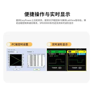 SIGLENT SPD3303X, a Three-channel Programmable, Linearly Adjustable, Stable DC Power Supply With Three Output Channels thumbnail-3
