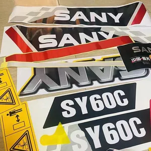 Sany Excavator Full Series Cat Excavator Decal thumbnail-2