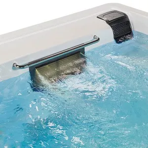 Wholesale Fiberglass Swimming Pool Fiberglass Acrylic Ground Swimming Pool Outdoor Therapy thumbnail-4
