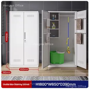 Durable Steel Cleaning Storage Cabinets for Hospitals | Waterproof, Easy to Clean | ODM/OEM thumbnail-2
