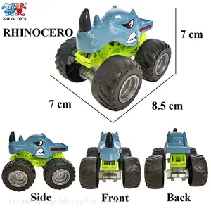 1:43 Scale Diecast Animal Toy Car Eagle Zebra Rhinocero Shark Dinosaur Dog Free Wheeling thumbnail-4