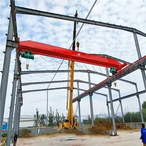 5 Ton 10 Ton 15 Ton Customized Workshop Warehouse Single Girder Electric Overhead Travelling Bridge Crane 5 Ton 10 Ton 15 Ton thumbnail-5