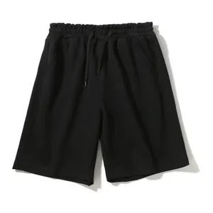 Men's Summer Simple and Loose Fitness Shorts - Basic Style Men's Solid Color Casual Shorts thumbnail-1