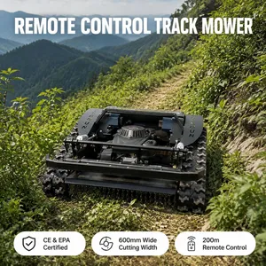 Vigorun RC Crawler Mower CE EPA Servo Sync Straight Travel 45° Slope Farm Trimmer thumbnail-1