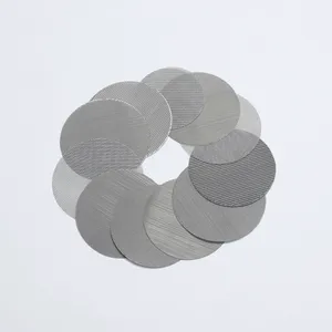 Sintered Wire Mesh for Gas Filtration in Petrochemical Industry, 5 Micron, 316L thumbnail-2